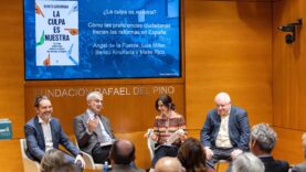 Diálogo entre Ángel de la Fuente, Luis Miller, Benito Arruñada y Maite Rico