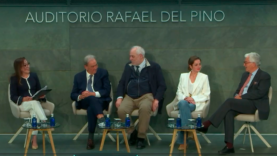 Dialogue between José Luis López-Linares, Carlos KhevenhÜller- Metsch, Santiago Pozo, Marcelino Mirayes, Lucía González-Barandiarán and Martha Vera