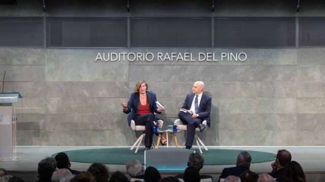 Diálogo entre Mariana Mazzucato y Borja Santos