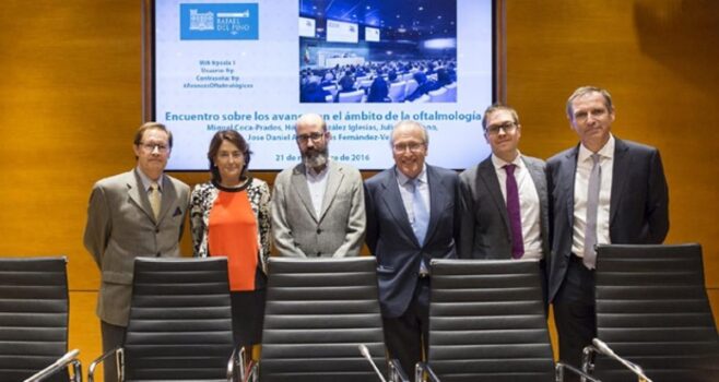 Cátedra Rafael del Pino en la Fundación de Investigación Oftalmológica