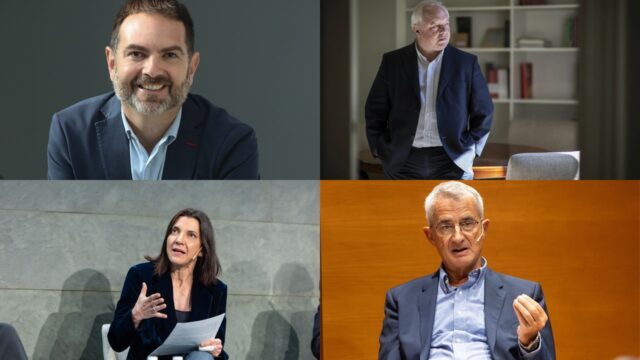 Diálogo entre Ángel de la Fuente, Luis Miller, Benito Arruñada y Maite Rico