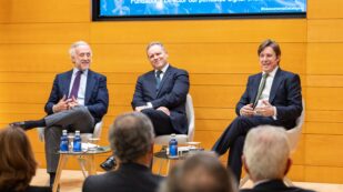 Dialogue between José Luis Moreno, Daniel Lacalle and Eduardo Inda